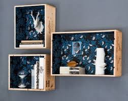 17 Clever And Useful Diy Projects For Your Living Room World Inside Pictures Wine Crate Wall Wine Crate Shelf Wine Crate