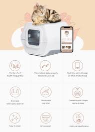 If you can't fill it with kittens, at least fill it with cat toys! This Smart Litter Box Uses Ai Recognition Sensors To Prevent 7 Common Cat Illnesses Yanko Design