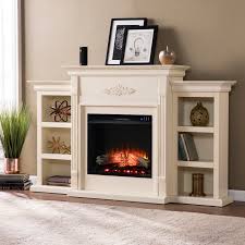 This popular taupe by benjamin moore is warm and has undertones of brown. Gracewood Hollow Forbes 70 Inch Ivory Electric Fireplace On Sale Overstock 20881546