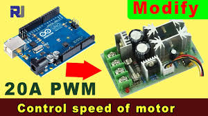 Sensorless bldc motor commutation is based on the bemf produced in the stator windings. Hack Modify 20a Dc 10 60v Pwm Motor Speed Controller And Control With Arduino Youtube