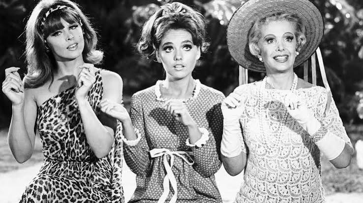 Mary Ann, Ginger, Mrs. Howell of Gilligan's Island Form the Honeybees