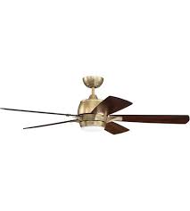 Replaced the sensor and also replaced the halogen light with a new led fixture. Stellar 52 Inch Satin Brass With Walnut Flat Black Blades Ceiling Fan In Remote Control