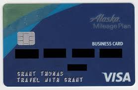 So if you have a single card, it's also $75 total per year, though you can obviously take out additional cards at an additional expense. Bank Of America Alaska Airlines Business Credit Card Front Travel With Grant