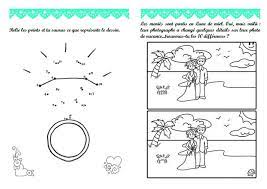 Livret De Jeux Activites Mariage Home Made 7 10 Ans Filles En Rose Et Pages Garcons En Ble Jeux Mariage Activites De Mariage Pour Enfants Activites Mariage