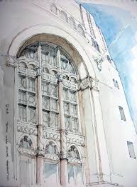 Https Flic Kr P Djyibk Williamsburgh Savings Bank Tower With Nyc Sketch Group At Wwsk37 A Looking Up Architecture Painting Tower Beautiful Architecture
