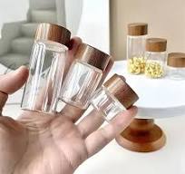 10ml/20ml/30ML-3/6pcs glass mini sealed jar packaging bottle, portable  small glass bottle * container, empty bottle