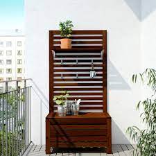 Bu ürünü alanlar bunları da aldı. Applaro Bank Wandpaneel Mit Bord Aussen Braun Las Ikea Deutschland