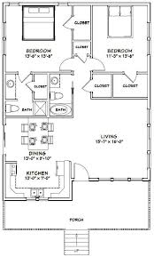 30x40 House 2 Bedroom 2 Bath 1136 Sq Ft Pdf Floor Etsy Metal House Plans Small House Floor Plans 30x40 House Plans