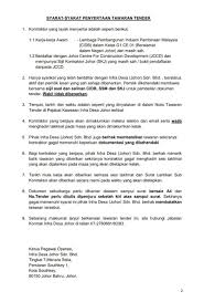 Contoh surat perjanjian borongan pekerjaan. Infra Desa Johor Siaran Facebook