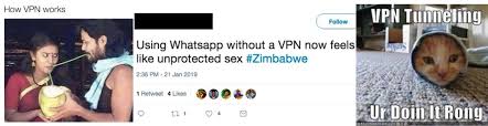 We would like to show you a description here but the site won't allow us. How Memes And A Transfer App Popularized Vpns In Zimbabwe Localization Lab