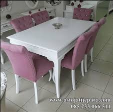 Set Meja Makan Duco 6 Kursi Minimalis Furniture Home Decor Shelves Interior Furniture