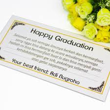 Ucapan graduation juga tidak boleh terlewatkan. Ucapan Graduation Nusagates