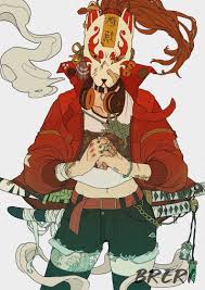Kitsune Girl 2 In 2020 Anime Character Design Cute Art Character Art