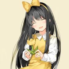 Anime girls black hair black eyes. Pin On Anime