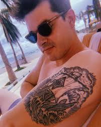 Getting tattooed by @rev.claytattooer at @ringandrobetattoos was a dream.  He is a true artisan and he walked me all the way through the process with  humility, patience, and skill. If you are