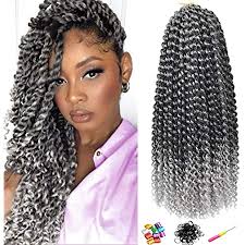 You might have heard about bohemian box braids and are wondering what they are and how to achieve the look. Amazon Com Ms Priceless Passion Twist Crochet Hair 18 Inch 7 Pack Water Wave For Passion Twist Crochet Hair Bohemian Hair Extensions Braiding Hair For Black Woman Grey 22strands Pack T1b Silver Beauty
