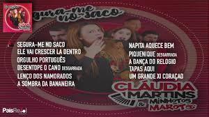 Veja o que claudia martins (claudiam1684) descobriu no pinterest, a maior coleção de ideias do mundo. Claudia Martins Minhotos Marotos Segura Me No Saco Full Album Youtube