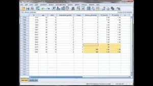 Spss Missing Numerical Data Youtube