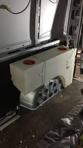 Fresh Water Tank Van Life Diy Van Conversion Interior Camper