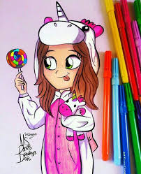 Pin By Eva On Imagens Fofas Unicorn Drawing Unicorn Art Kawaii Drawings