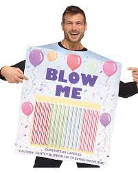 C(blow me one last kiss). Blow Me Costume For The Bachelor Party Horror Shop Com