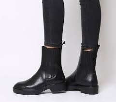 Mit ihrem schlanken schnitt sehen damen chelsea boots am fuß feminin und elegant aus. Vagabond Diane High Chelsea Boots Black Leather Damen Chelsea Stiefel