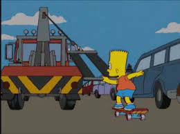 Milhouse in a bad boy appearance. The Simpsons Gifs