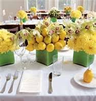 Together they combine to bring a sense of natural beauty to our homes. Desain Pernikahan Green And Yellow Wedding Decorations