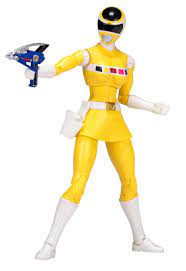 Amazon.com: Power Rangers in Space 6.5 Yellow Ranger Legacy Figure : Toys  & Games