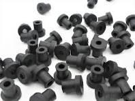 Amazon.com: Bujes de goma pequeños de 1/4 "x 1/8" ID de 1/4 ...