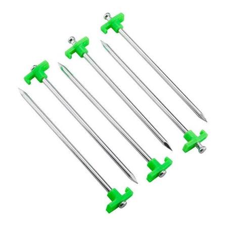 10 in. Steel Tent Stakes, 6-Pack