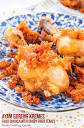 Ayam Goreng Kremes - Fried Chicken with Crispy Spiced Flakes ...