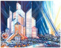 Conceptual Design Group Mgm Grand This Concept For The New Mgm Grand Represented The Largest Hotel Casino In Th Indoor Attractions Hotel Operations Water Park