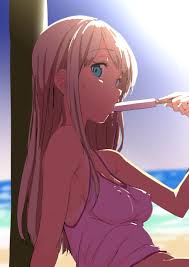 Japanese chocolates come to life as ikemen hot guy anime. J List On Twitter Today S Image Collection Anime Girls Eating Popsicles Or Ice Cream Http T Co Xz6fkfxhr8