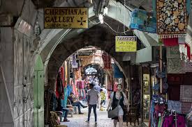 Jerusalem, altstadt mit felsendom, israelältester sakralbau des islam, erbaut im 7ten jahrhundert. Israel Jerusalem Die Altstadt 4 Bild 1802367 Erde In Bildern