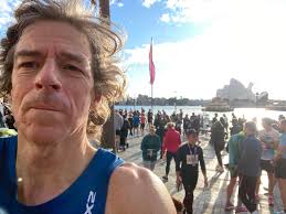 Brisk run across the Vic