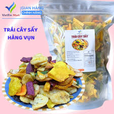 500Gr Trái Cây Sấy Thập Cẩm Hàng Vụn - Bò Đội Nón Shop