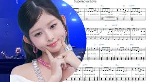 IVE — Supernova Love — Piano Sheet Music