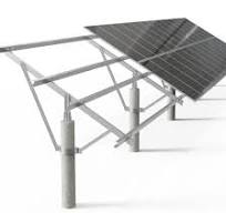 Galvanized Solar Panel Bracket for Solar Ground Single Concrete Pile  Mounting System