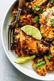 Cilantro Lime Chicken Thighs All The Healthy Things Recipe In 2020 Lime Chicken Whole Food Recipes Cilantro Lime