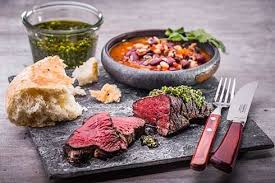 Hufte Beef Culinar L Chimichurri L Bohnen Rezept Steakhufte Fleisch Gerichte Argentinische Rezepte