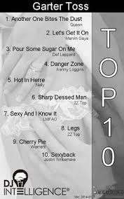 To help, we've compiled 50 bouquet toss songs and 50 garter toss songs that are sure to excite a crowd. 22 Garter Toss Songs Ideas Garter Toss Songs Garter Toss Songs
