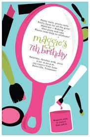 Resultado De Imagem Para Makeup Party Invitation Templates Free Makeup Birthday Party Girl Spa Party Spa Birthday Parties