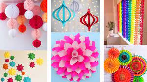 Diy Decorations Idea Home Decorations Idea Paper Decoration Ideas Diy Room Decor Paper Craft Yout Paper Room Decor Paper Crafts Diy Paper Decorations