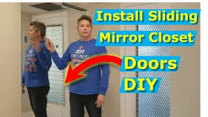 Maybe you would like to learn more about one of these? How To Install Sliding Mirror Closet Doors Instead Of Bi Fold Youtube
