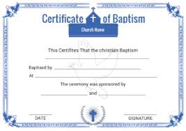 You can then print, share, or download the certificates on any device,. Certificate Of Christian Baptism Template Free Download Free Pdf Books