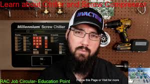 How to work a Screw Compressor in Chiller ( HVAC Systems)