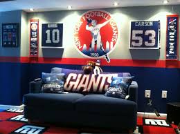 Giants Room I Think Yesss New York Giants Man Cave Ideas Ny Giants Man Cave Ideas Giants Decor