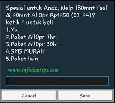 Paket tm bulanan all operator. Cara Mendapatkan Paket Nelpon Telkomsel 1000