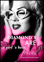 Diamonds Are A Girl S Best Friend Marilyn Monroe Quotes Marilyn Monroe Jewelry Diamond Are A Girls Best Friend
